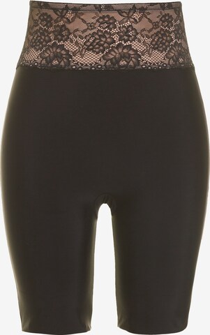 Ulla Popken Shaping Pants in Black: front