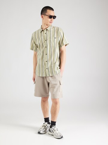 BILLABONG Regularny krój Koszula 'ALL DAY STRIPE' w kolorze zielony