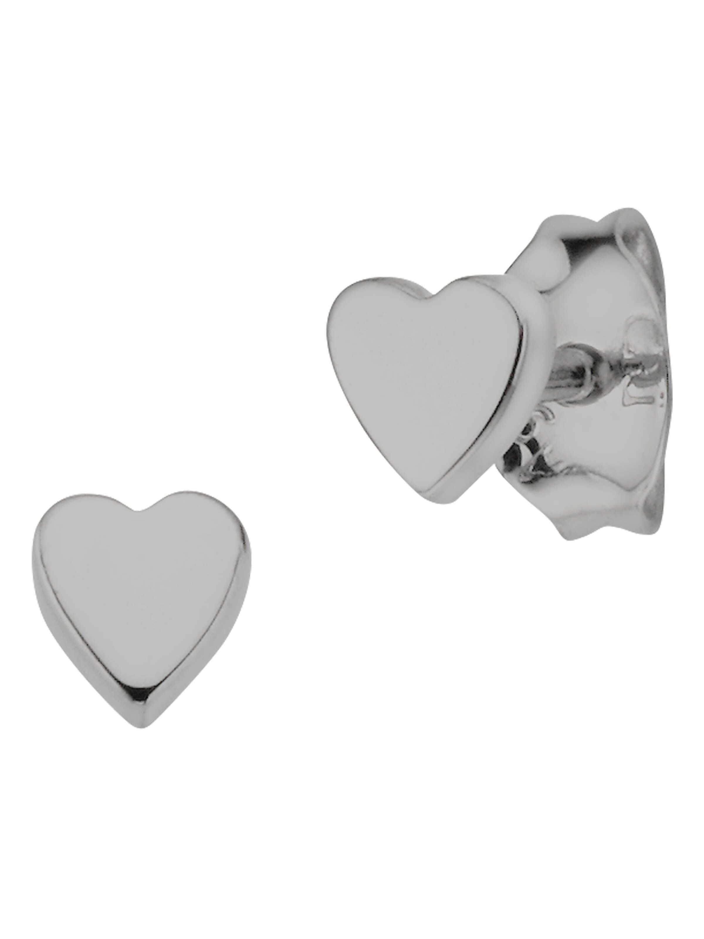 caï Earrings in Silver: front