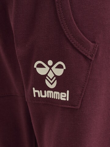 Hummel Tapered Broek in Rood