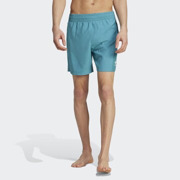 ADIDAS ORIGINALS Board Shorts 'Adicolor Essentials Solid' in Blue: front