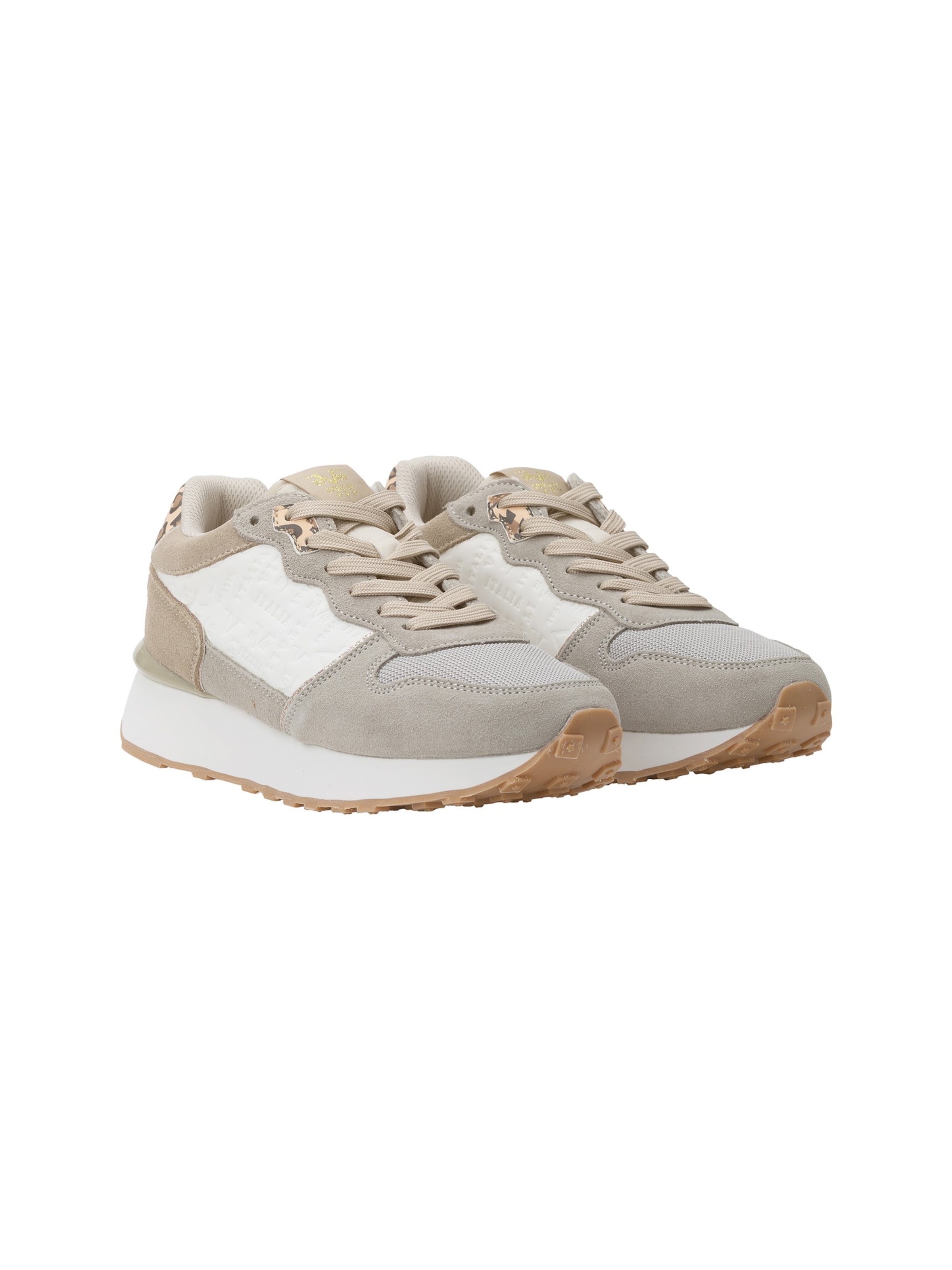 19V69 ITALIA Sneakers laag ' Senta Embo ' in Beige