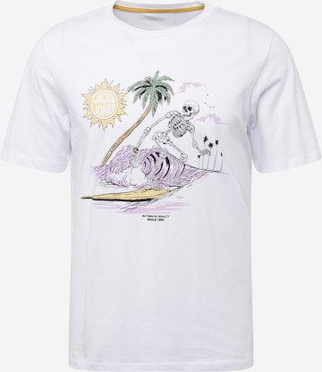 JACK & JONES T-Shirt 'ZION' in Weiß: predná strana