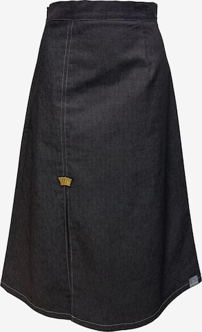 RADADA Rok 'Royal Charm' in Zwart: voorkant