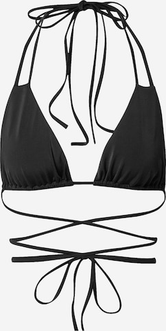 LeGer by Lena Gercke Triangle Bikini Top 'Ava' in Black: front