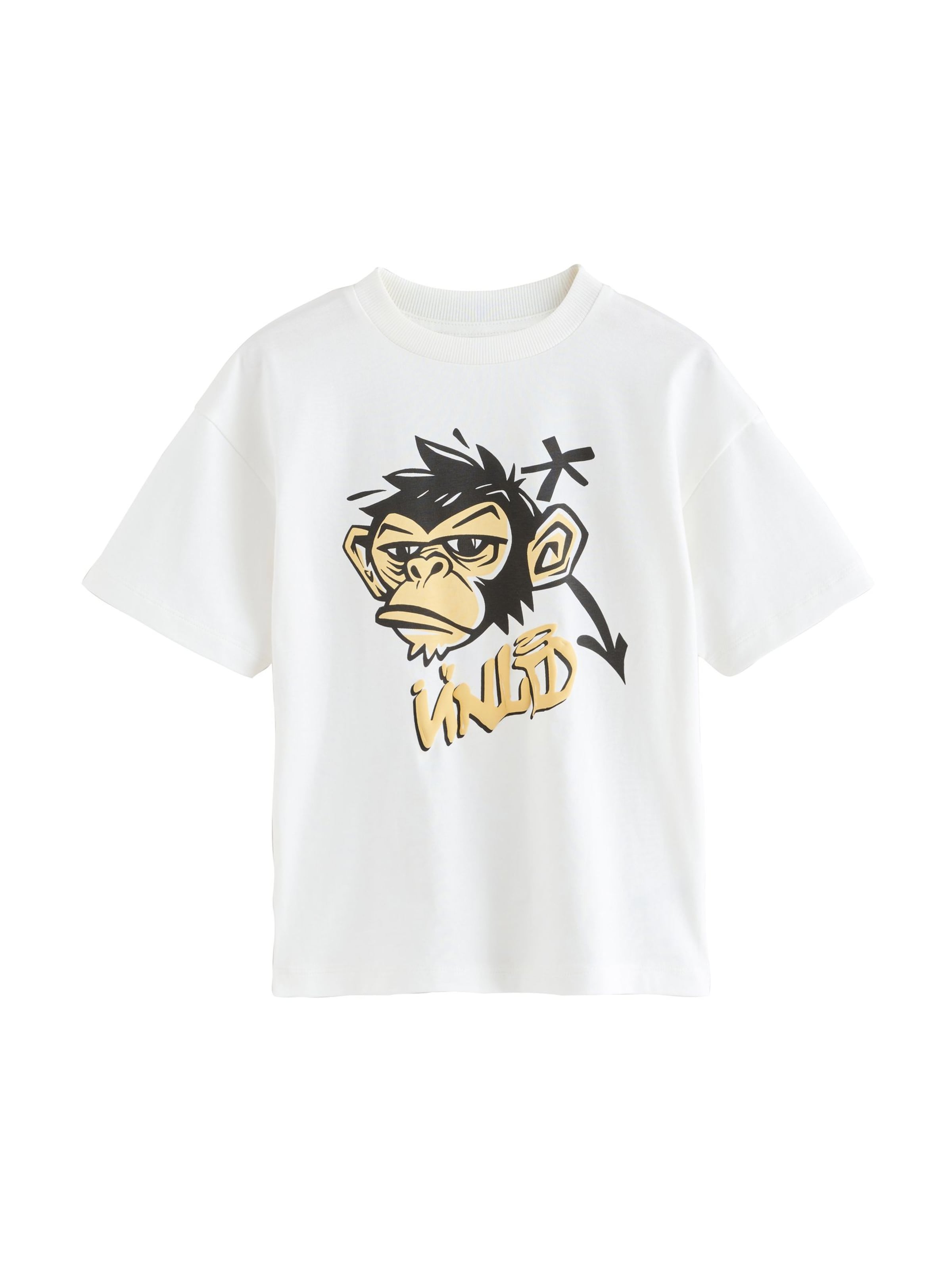 Next Футболка в Белый: спереди