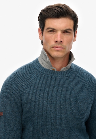 Superdry Trui in Blauw