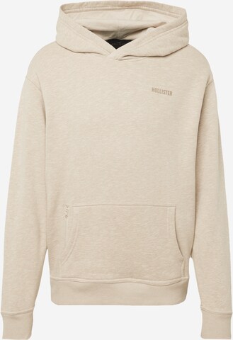 HOLLISTER Sweatshirt in Brown: front