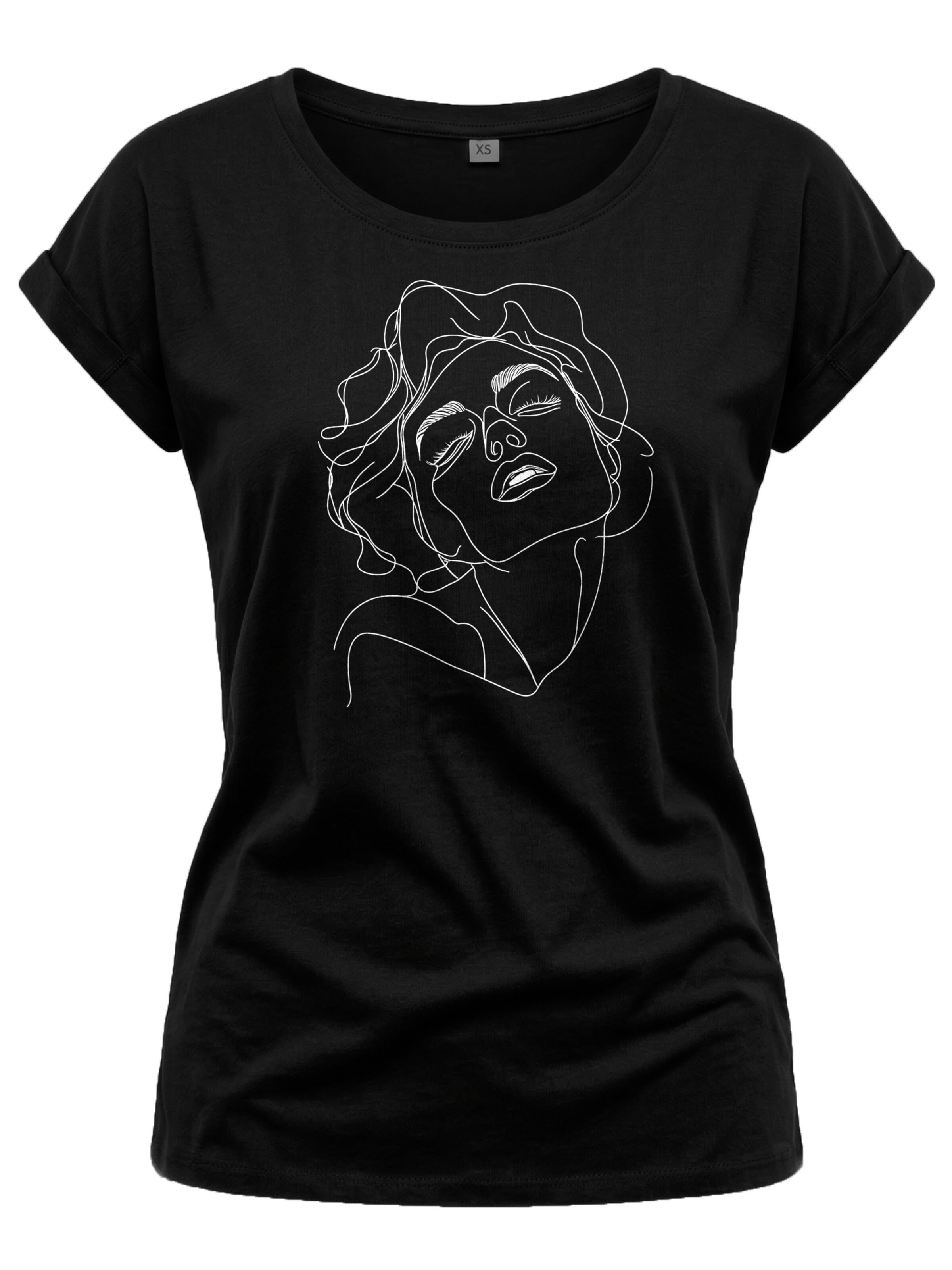 MAKAYA Shirt 'Norma' in Black: front