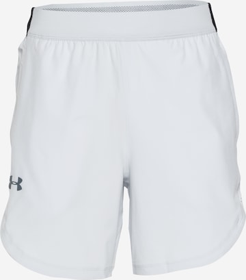 UNDER ARMOUR Sports trousers in White: front