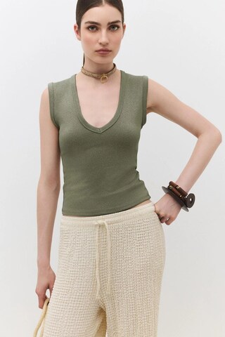 No Matter What Top in Groen: voorkant