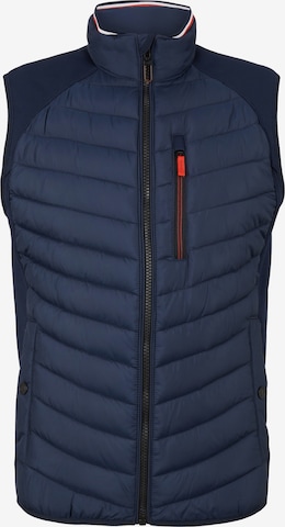 TOM TAILOR Vest in Blue: front