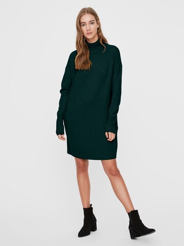 VERO MODA Knitted dress 'Brilliant' in Green