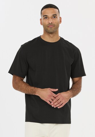 NOU Shirt 'Romine' in Black: front