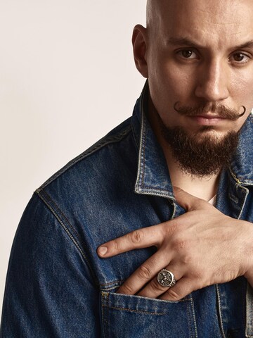 REYTEL Ring 'JESUS CHRIST HAVE MERCY ON US' in Zilver