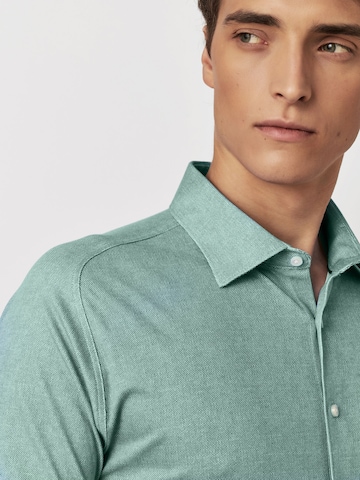 DESOTO Slim fit Button Up Shirt in Green