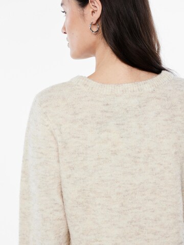 PIECES Pullover 'KARINA' in Weiß