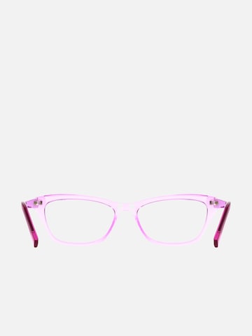 Lunettes de soleil DKNY en transparent