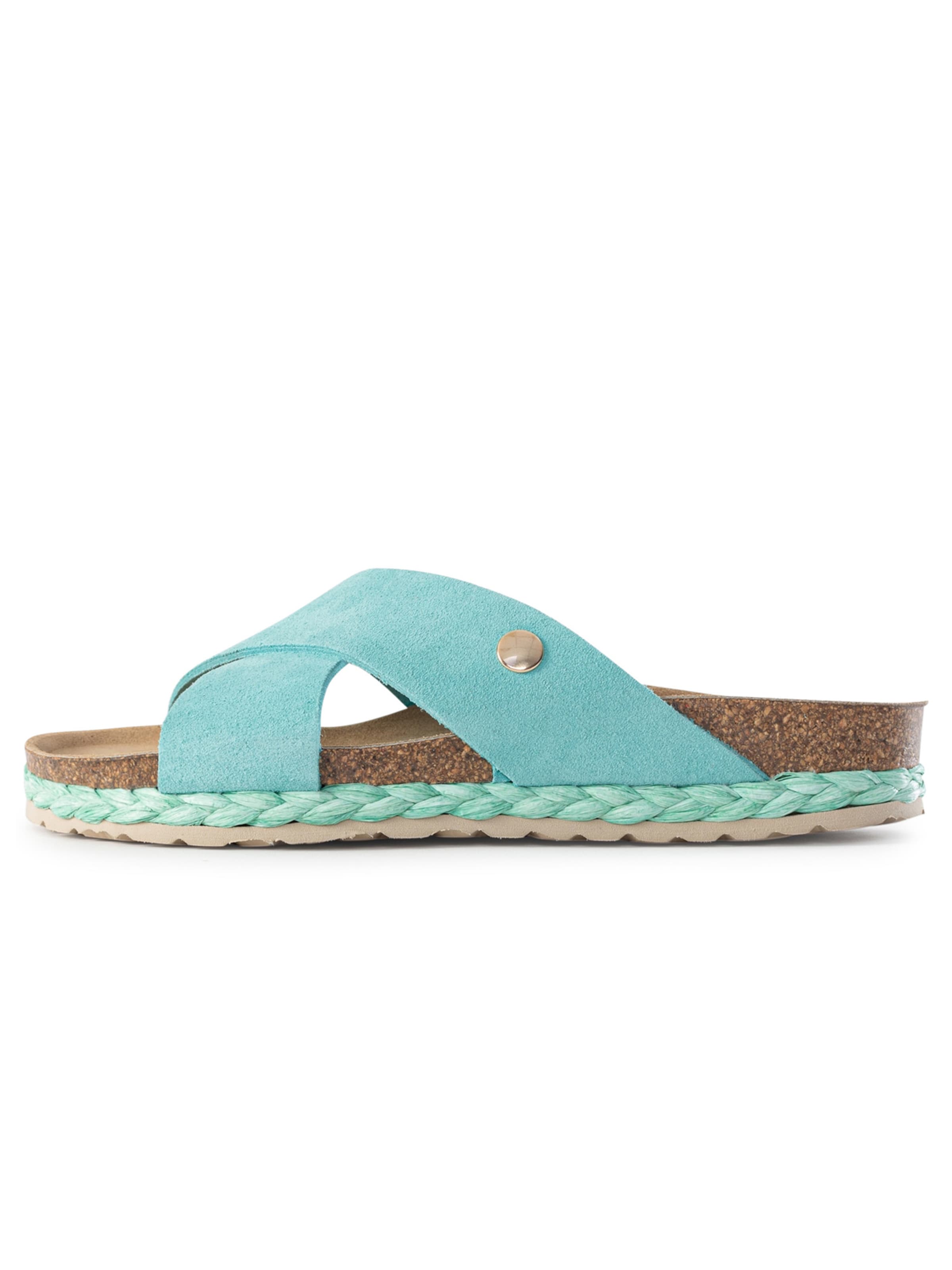 BaytonNatikače s potpeticom 'Burgos' - plava boja: prednji dio