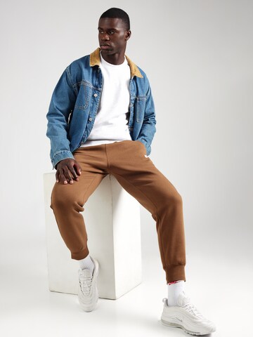 balta Nike Sportswear Megztinis be užsegimo 'Club Fleece'