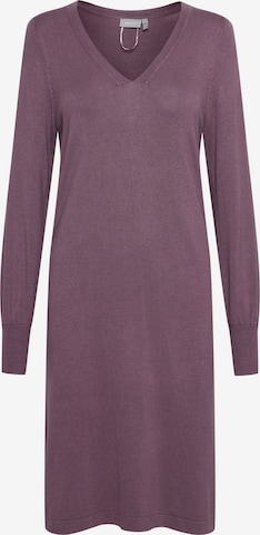 Fransa Knitted dress 'BLUME' in Purple: front