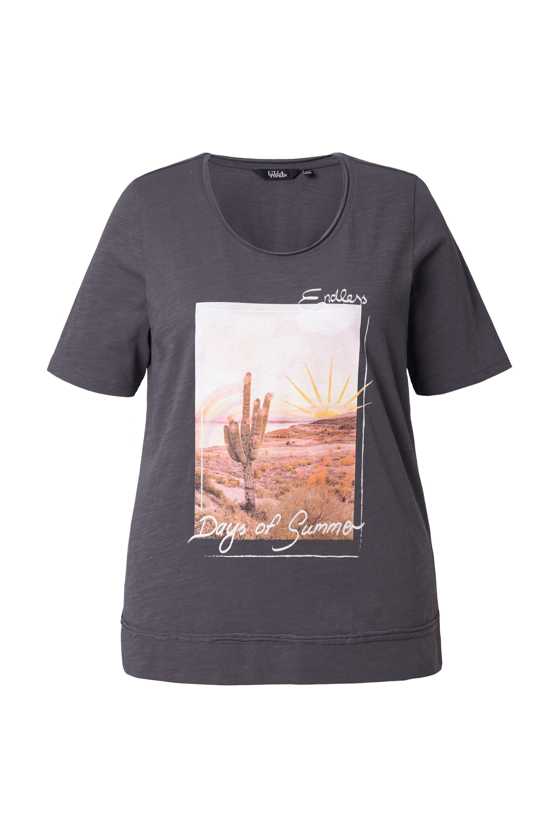 Ulla Popken Shirt in Grey: front