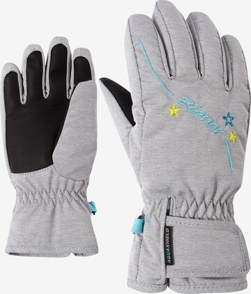 ZIENER Gloves 'LULA AS(R) GIRLS glove junior' in Grey: front