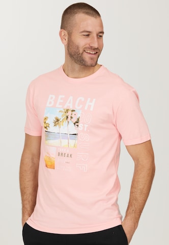Cruz Functioneel shirt 'Thomsson' in Roze: voorkant