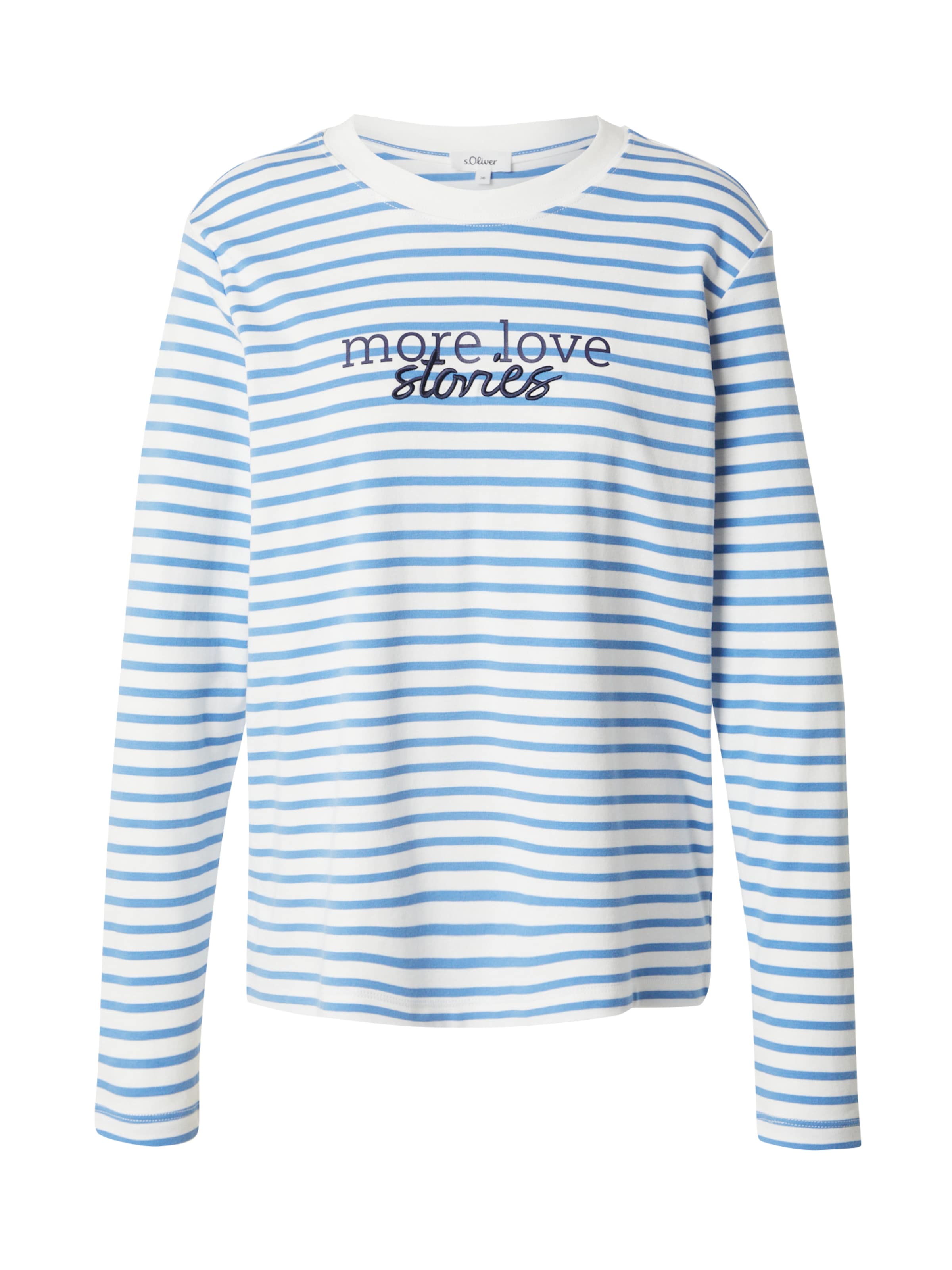 s.Oliver - Camisa em azul: frente