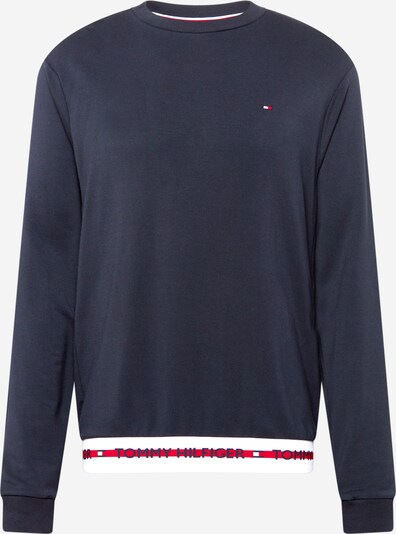 Tommy Hilfiger Underwear Sweat-shirt en bleu marine / rouge / blanc, Vue avec produit