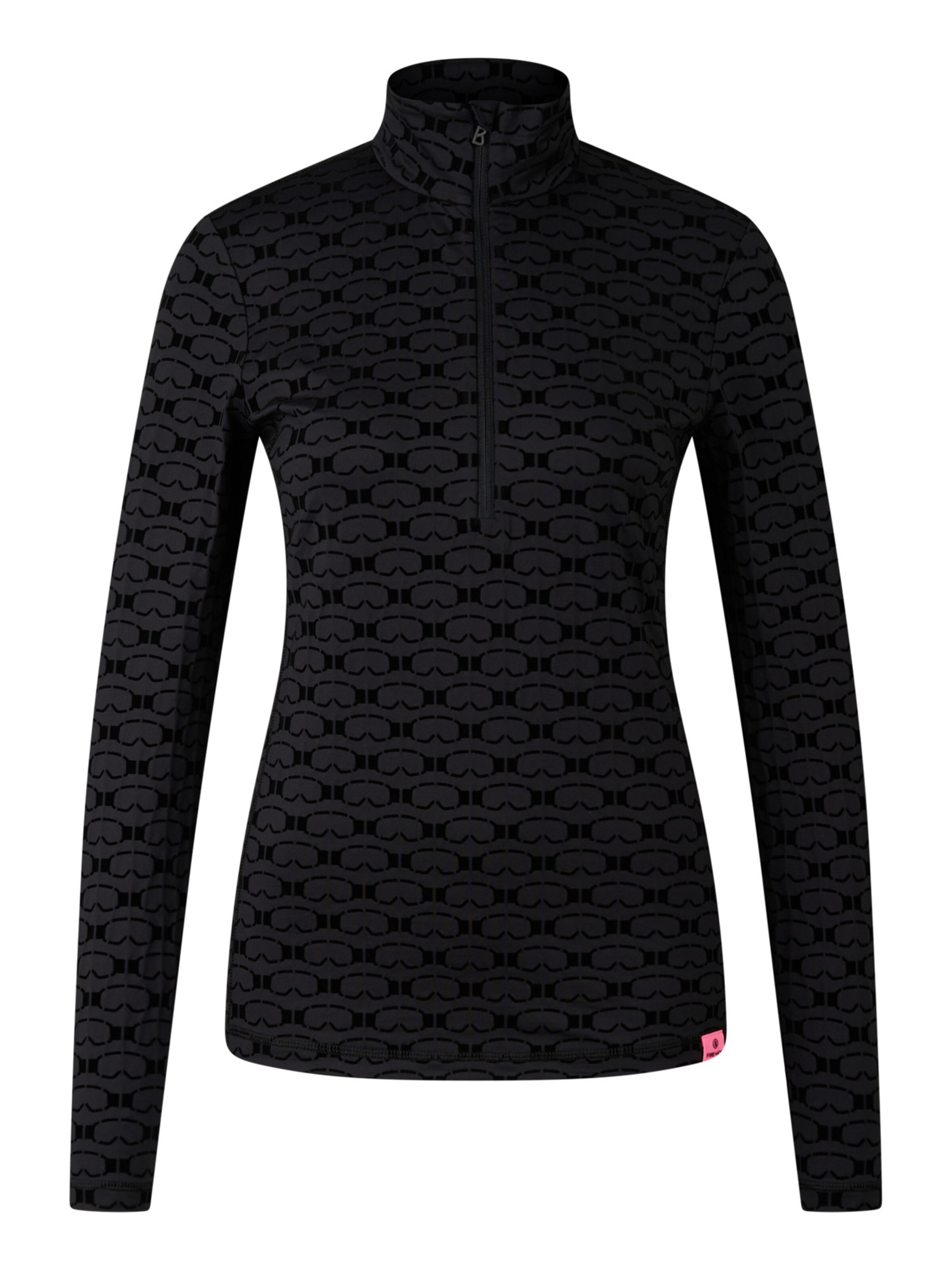 Bogner Fire + Ice Funktionsshirt 'Margo' in Schwarz: Vorderseite