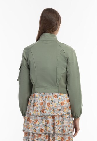 faina Between-Season Jacket in Green