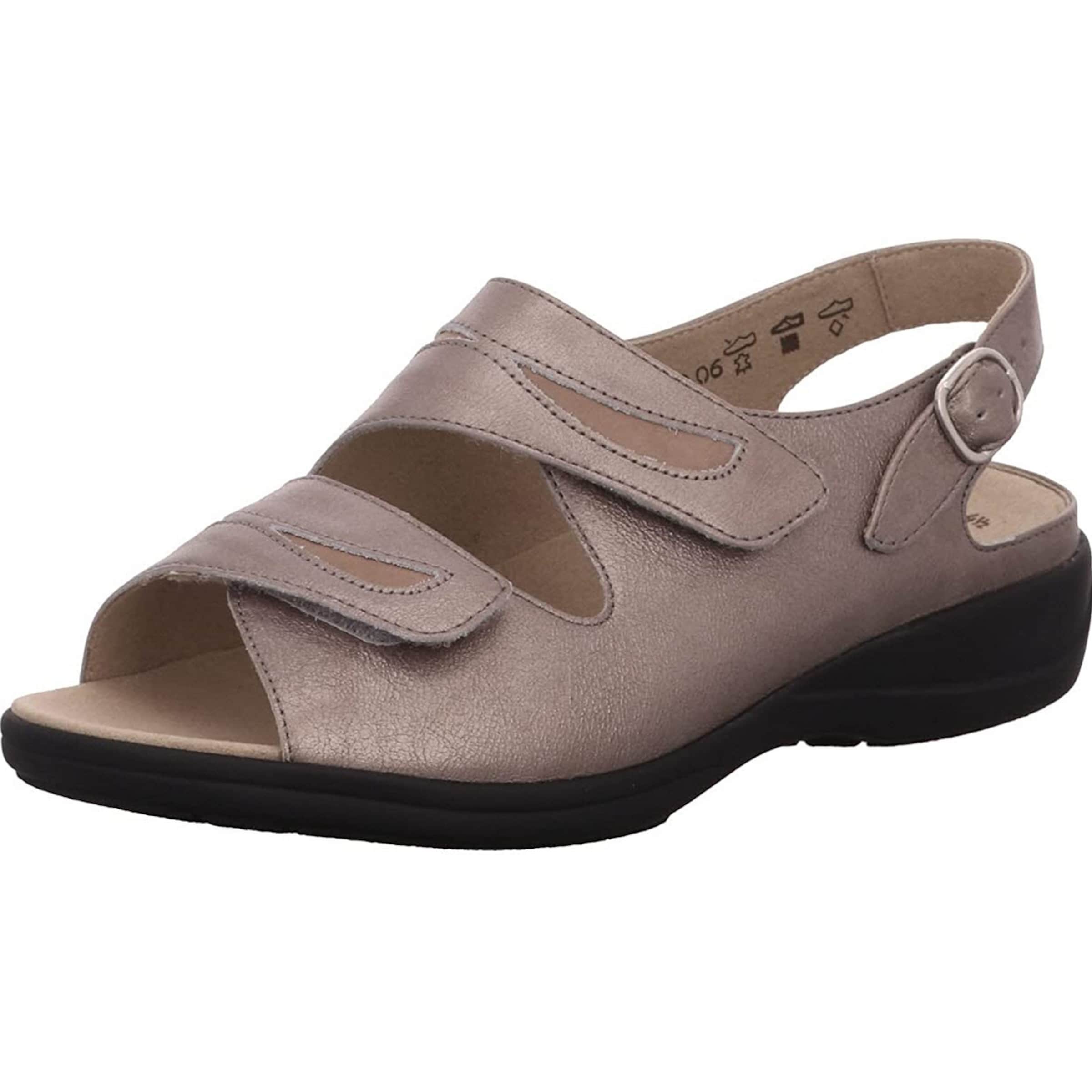 SOLIDUS Sandal in Grey: front