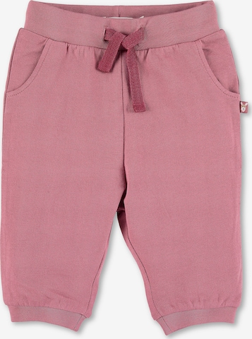 Tapered Pantaloni 'Emmi' de la STERNTALER pe roz: față