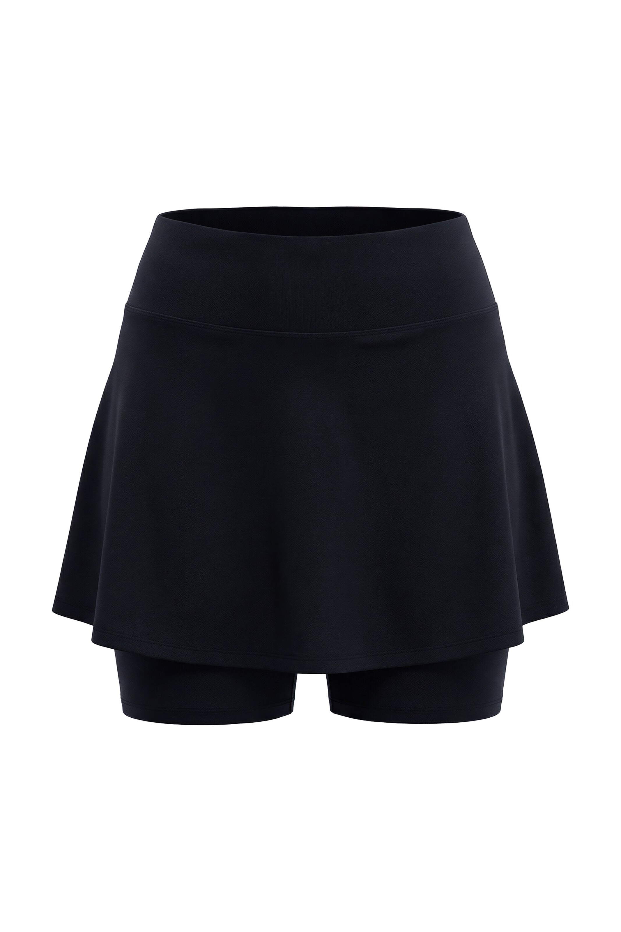 Studio Untold Skinny Leggings in Schwarz: Vorderseite