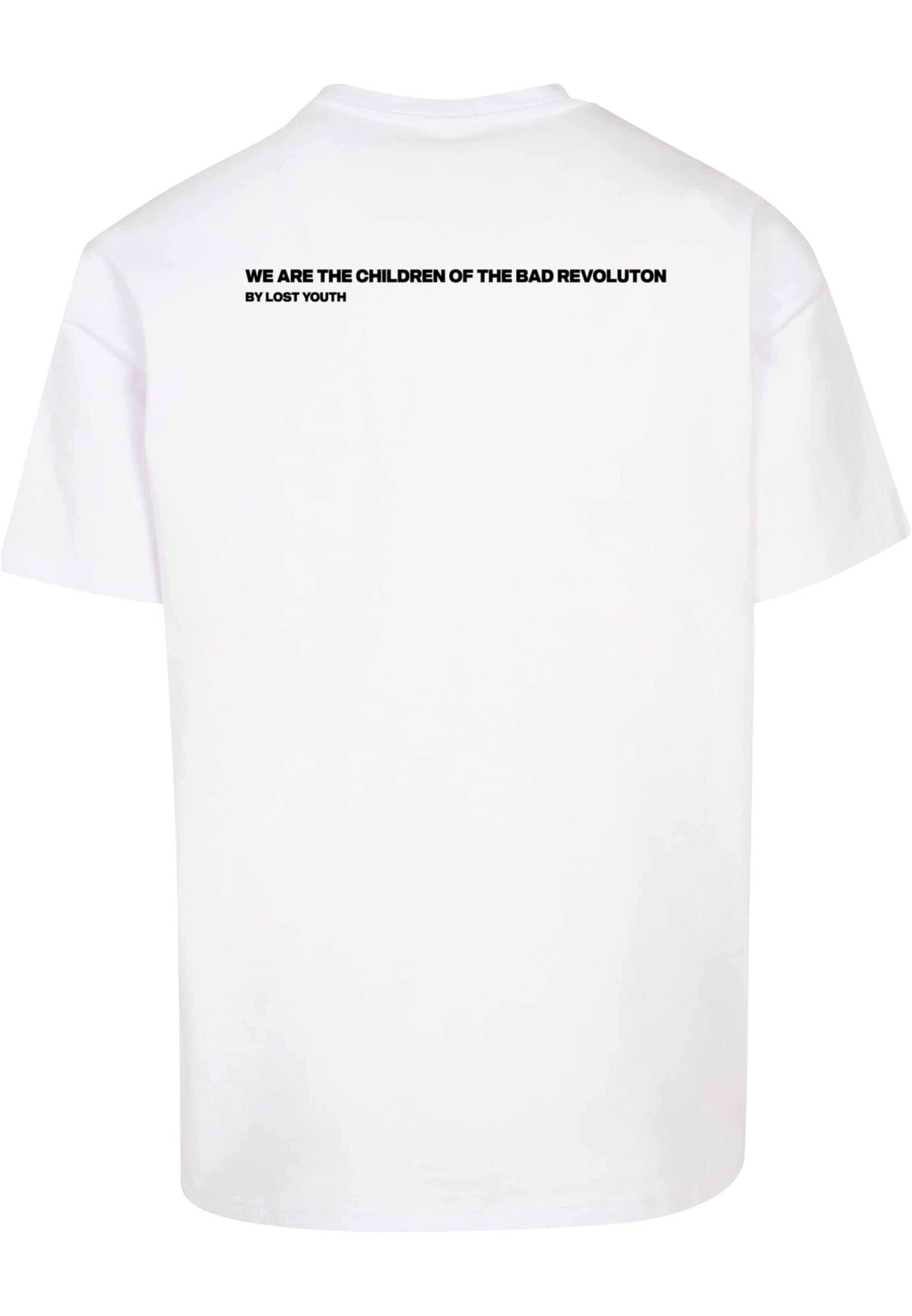 Lost Youth Тениска 'Classic V.3' в бяло