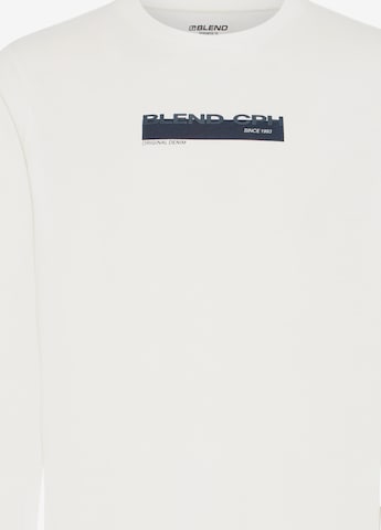 BLENDSweater majica 'BHKemuel' - bijela boja: prednji dio