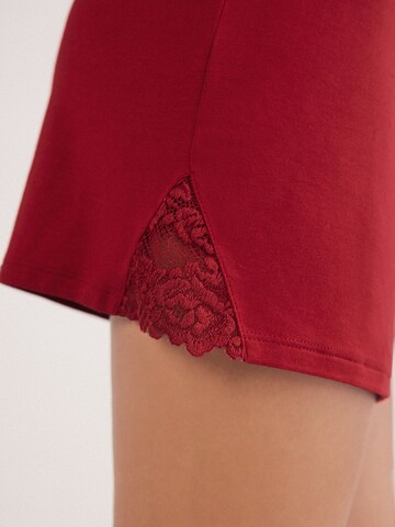 INTIMISSIMI Pajama Pants 'Pretty Flowers' in Red