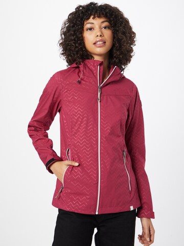 KILLTEC Outdoorjacke 'Kos' in Pink: predná strana