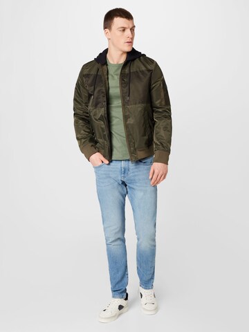 Veste mi-saison QS en vert