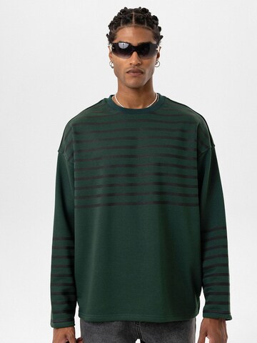 Dandalo - Sudadera 'Diogo' en verde: frente
