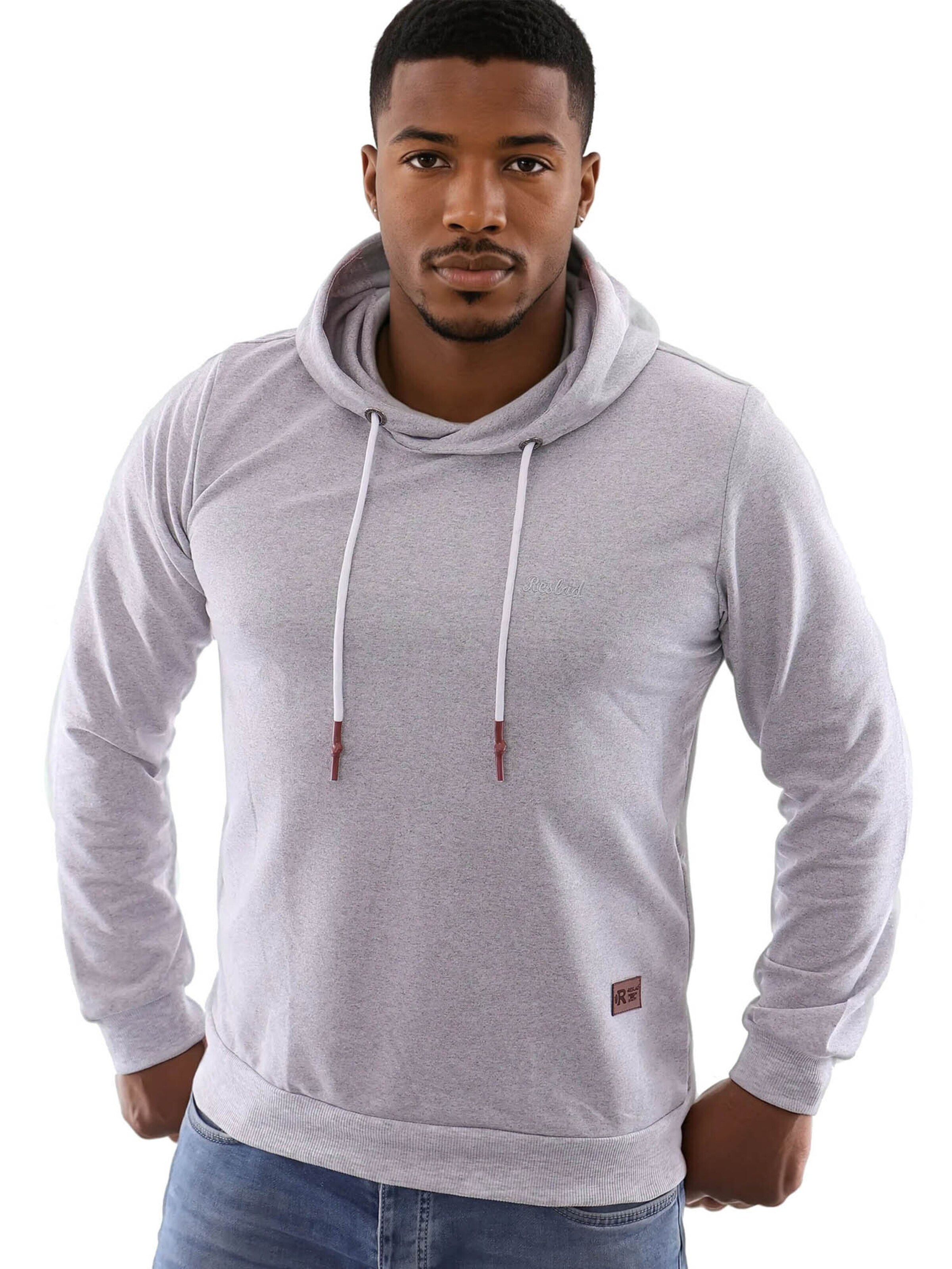 Reslad Sweatshirt 'RS1011'‌‌‌‌‌‌‌‌‌ in Grau: Vorderseite