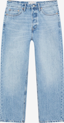 Pull&Bear Loosefit Jeans in Blau: predná strana