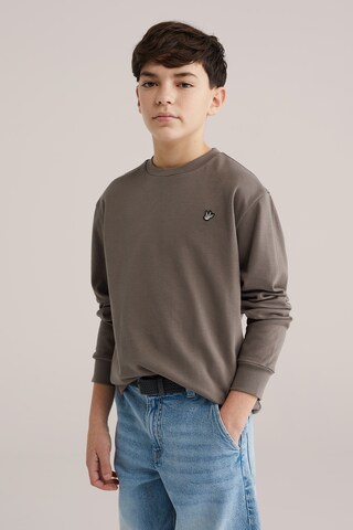 WE Fashion Shirt in Brown: front