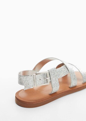 MANGO KIDS Sandale in Silber