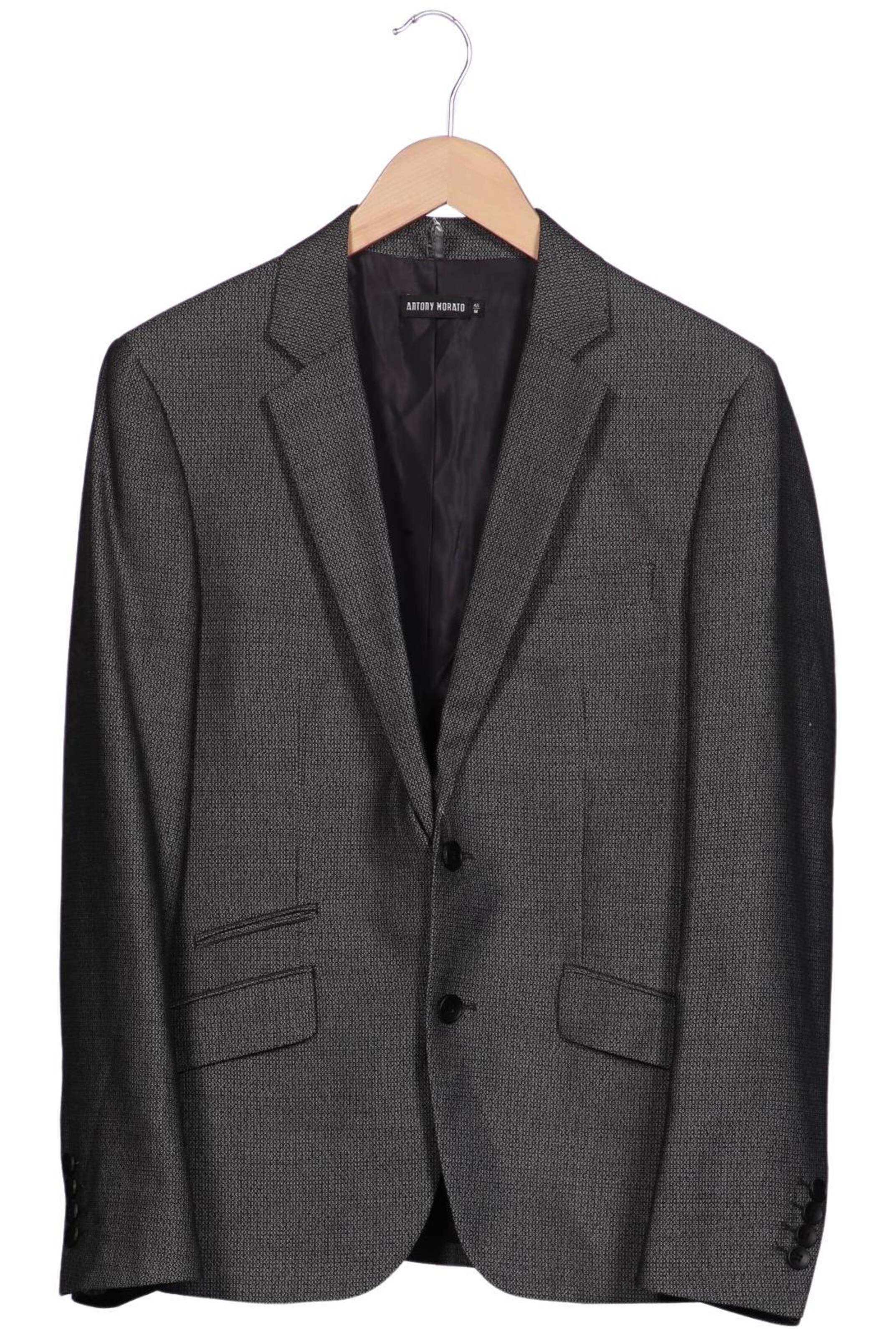 ANTONY MORATO Suit Jacket in S in Grey: front