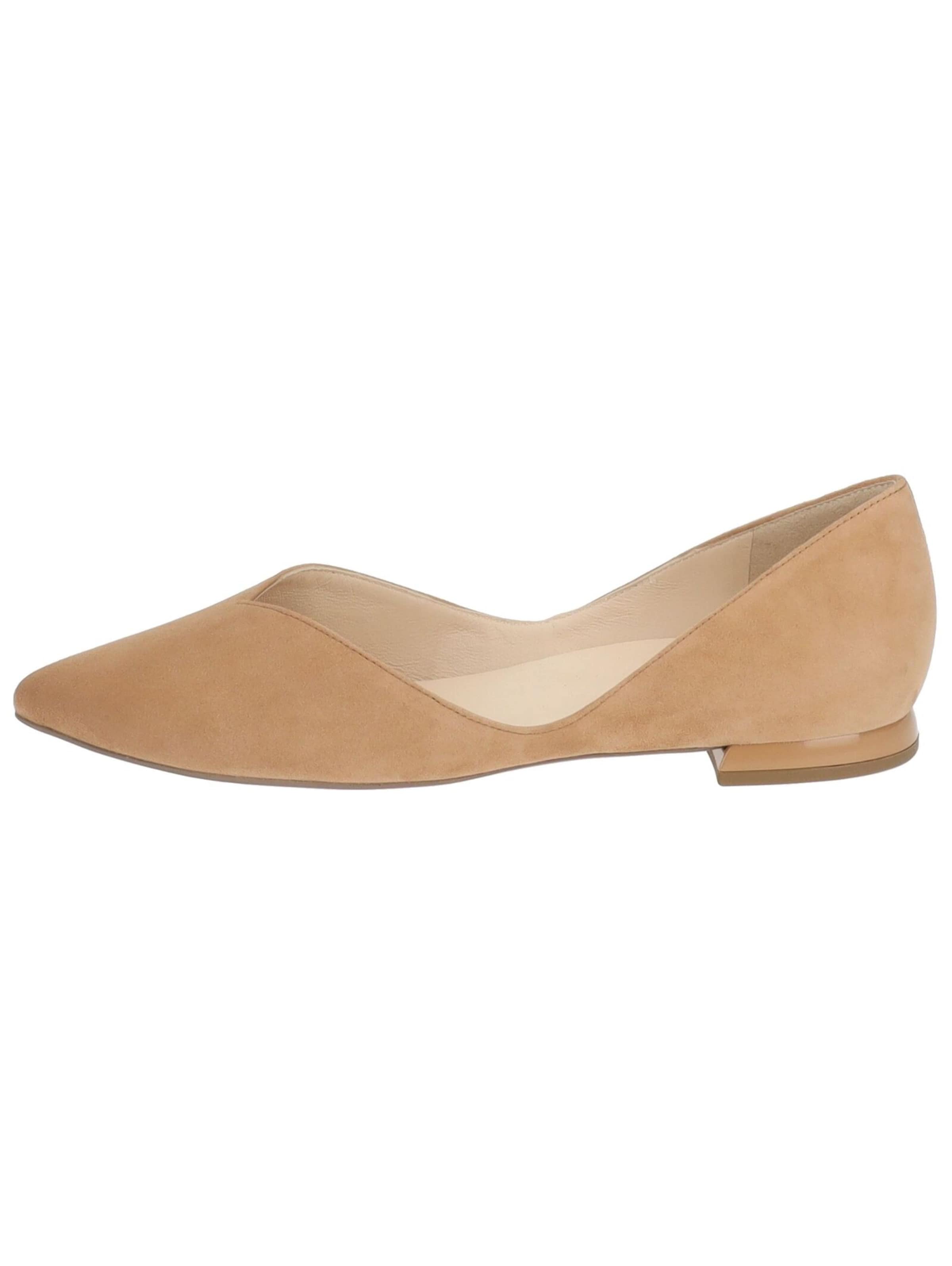 Ballerines Högl en marron