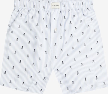 Scalpers Bokserishortsit värissä sininen: etupuoli