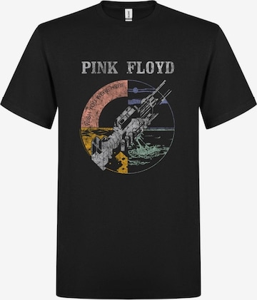 Pink Floyd Koszulka 'Pink Floyd - Pink Floyd - Wish you were Distressed t-shirt' w kolorze czarny: przód
