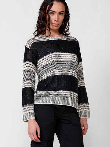 KOROSHI Pullover i sort